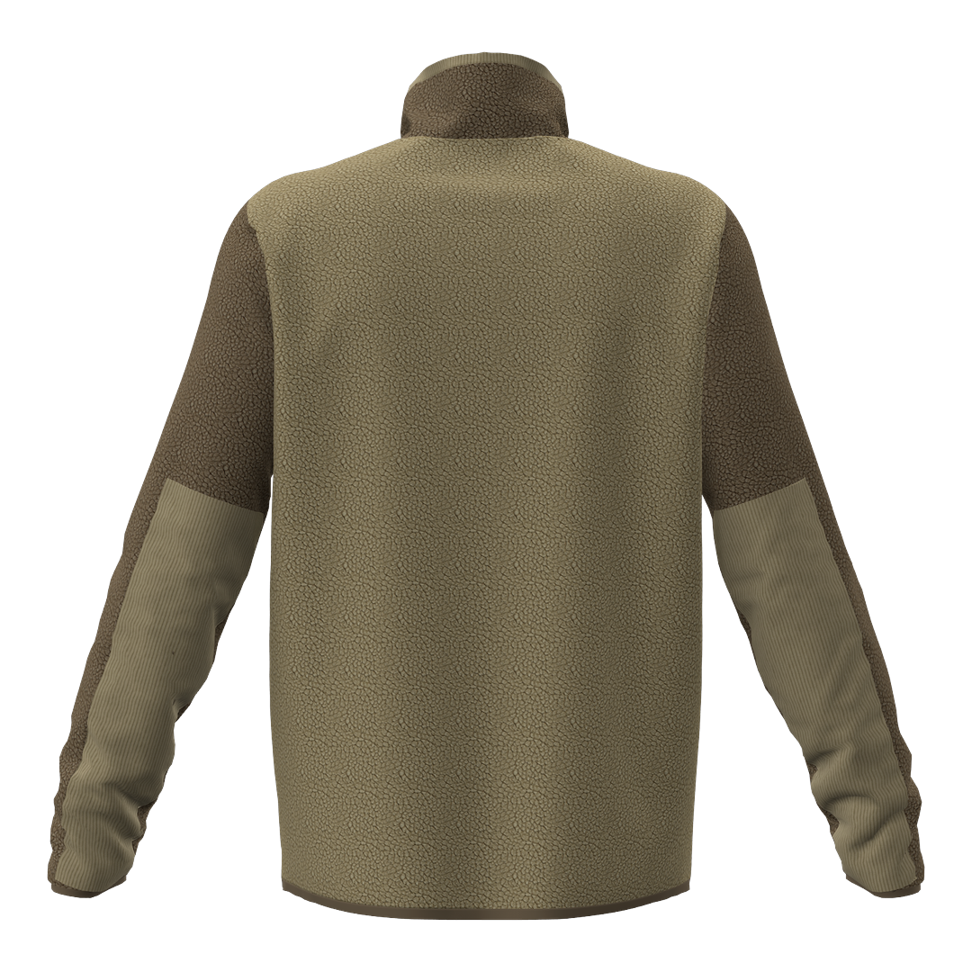 RE.TAKOTNA MOCK NECK FZ MAN FLEECE