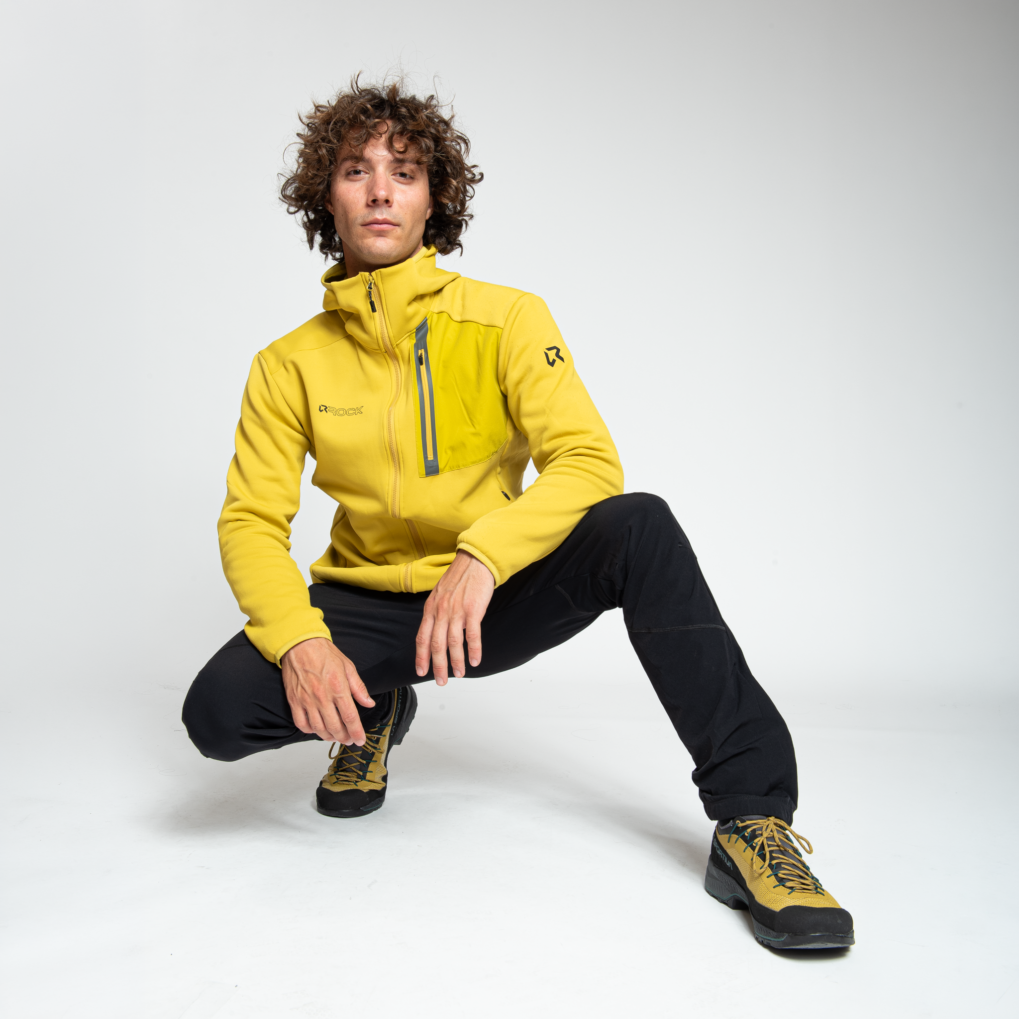 Fleece tecnico uomo ROCKBOUND