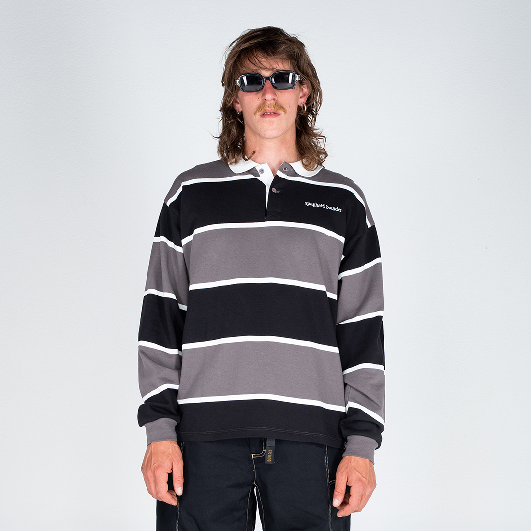 Spaghetti Boulder Rugby Tee felpa uomo