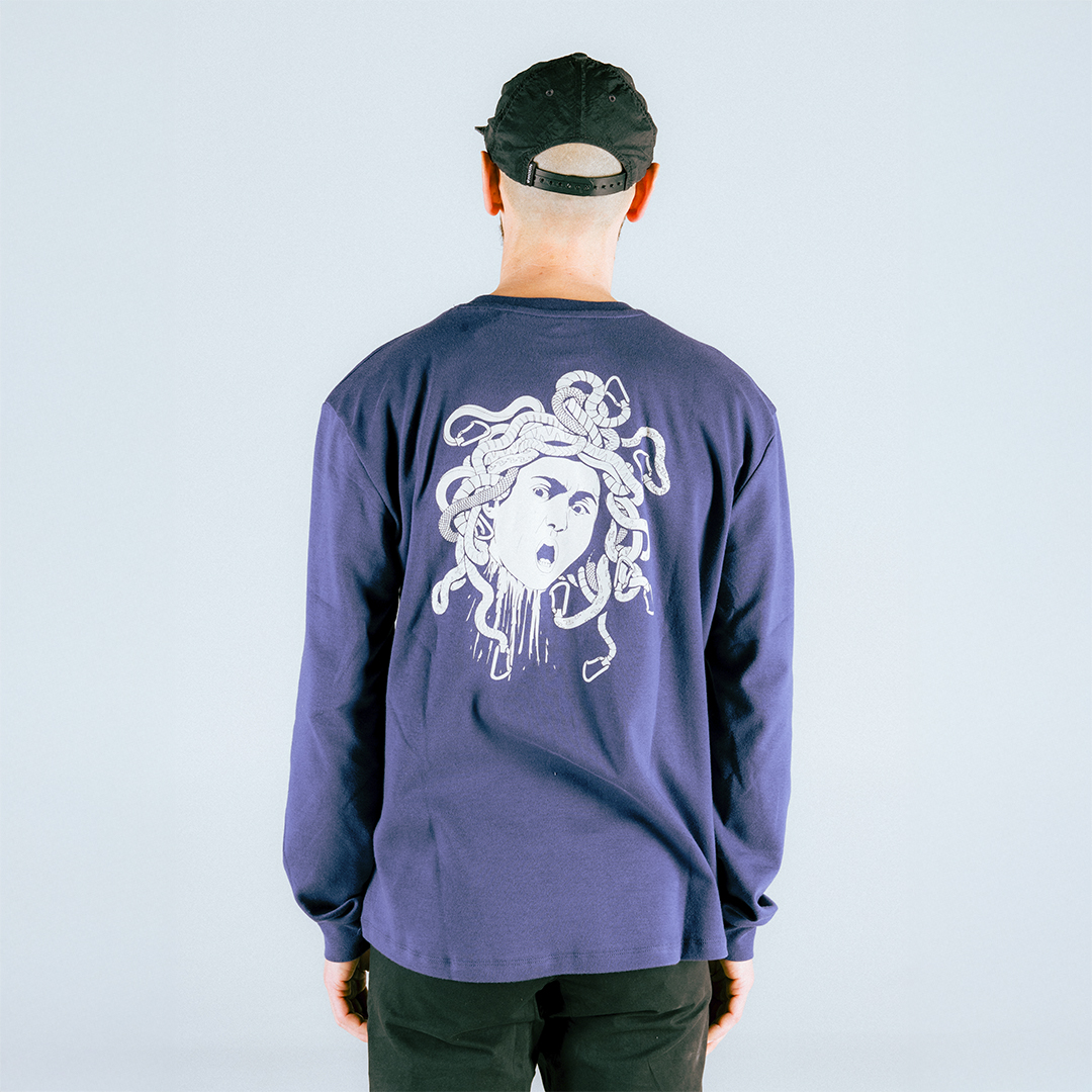 Spaghetti Boulder Medusa t-shirt manica lunga uomo