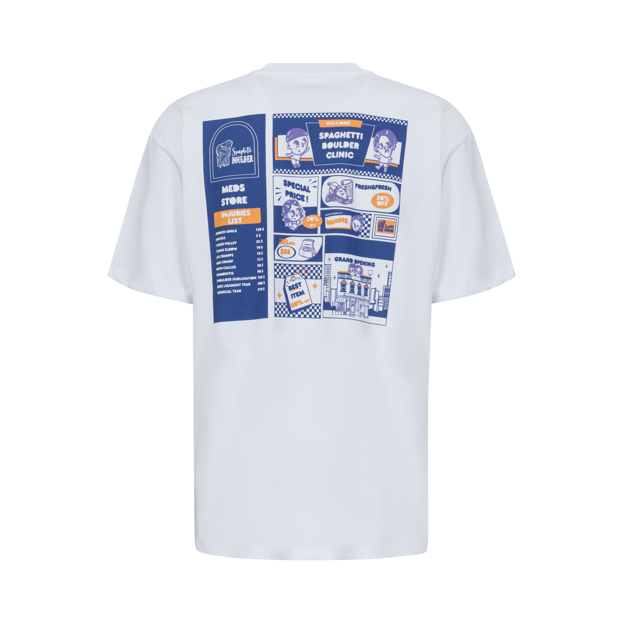 SPAGHETTI CLINIC SS MAN T-SHIRT