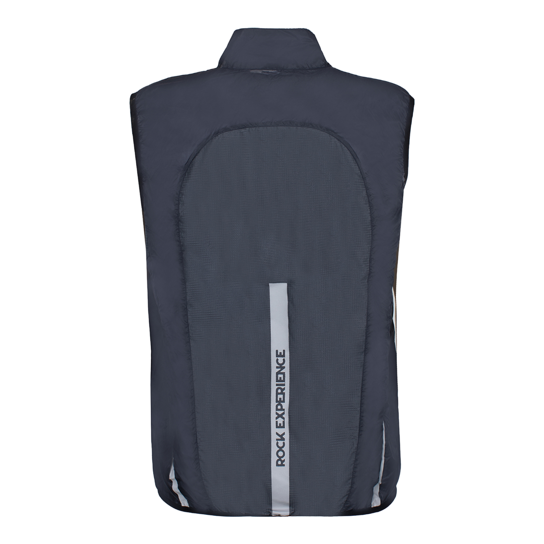 Rock Experience Fire smanicato antivento trail running uomo