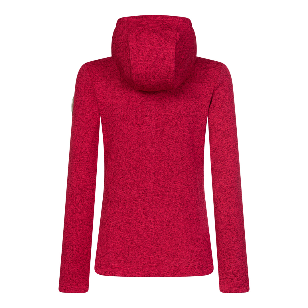 BERNA M. HOODIE FZ WOMAN FLEECE