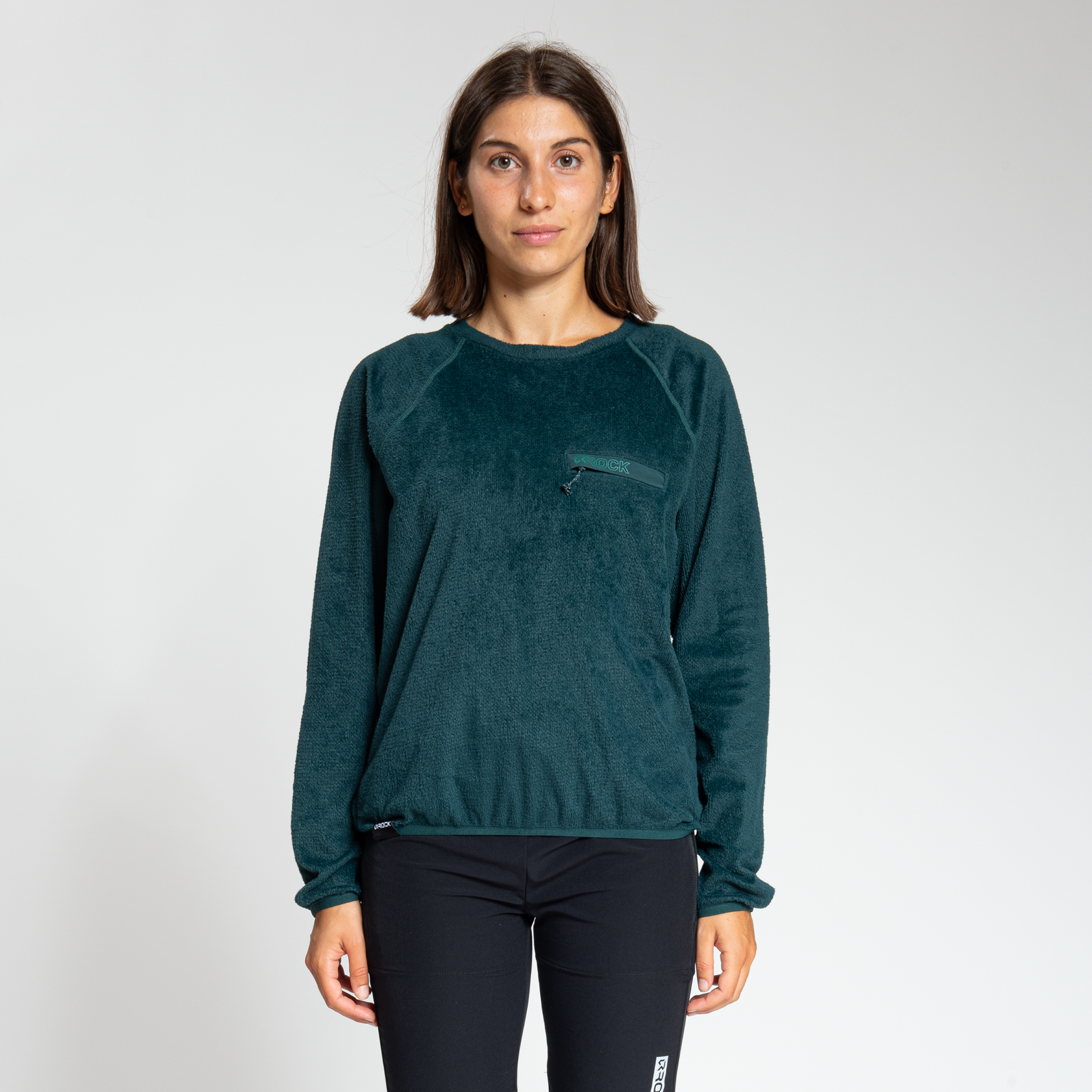 Fleece tecnico donna BASKLERVILLE CREW NECK