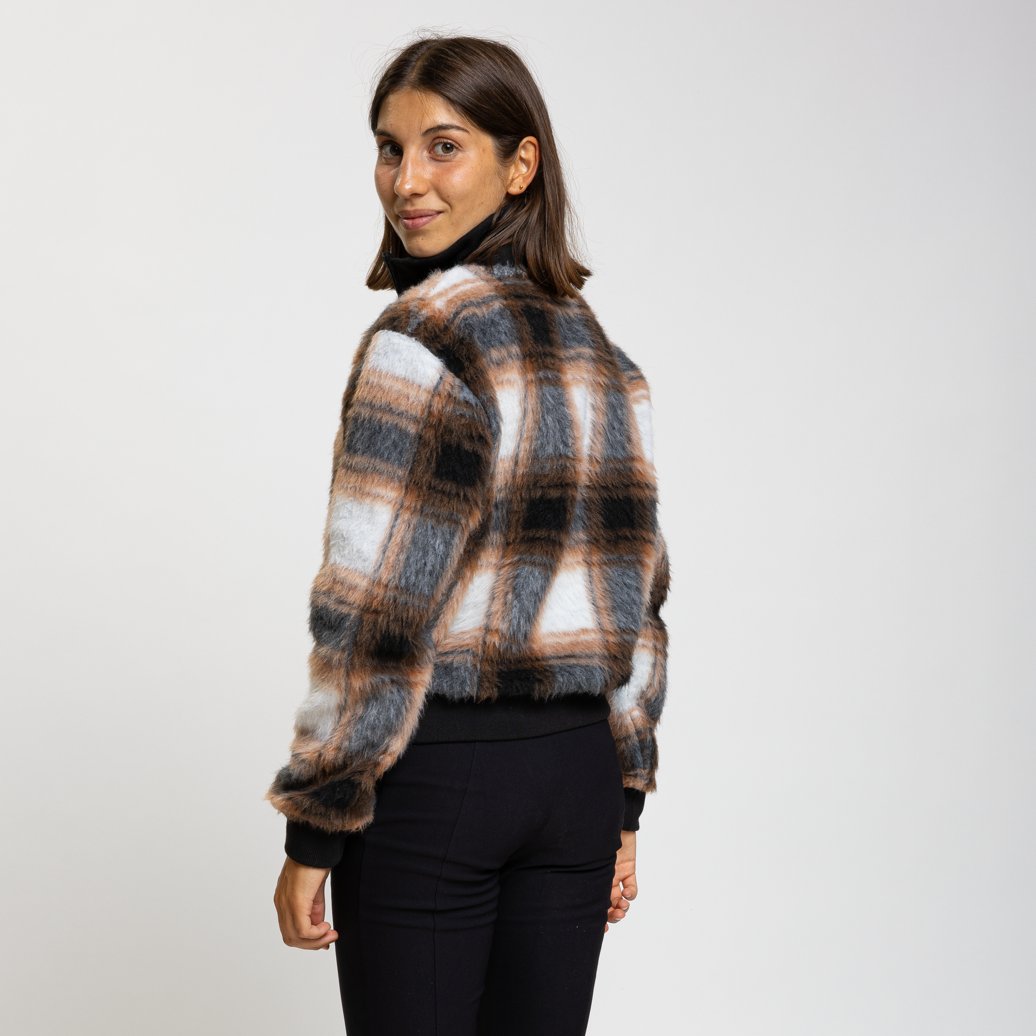 Fleece tecnico donna BLOOM MOCK NECK