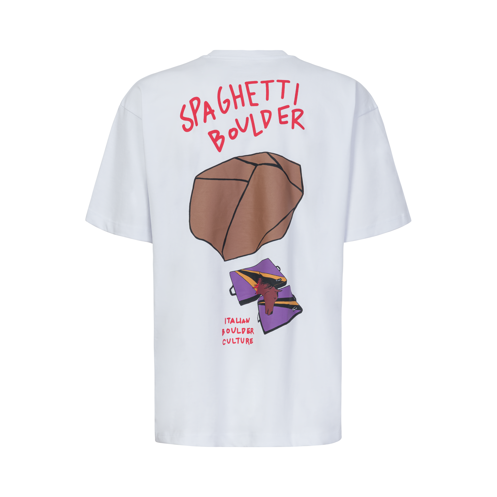 Spaghetti boulder T-shirt uomo SPAGHFATHER SS
