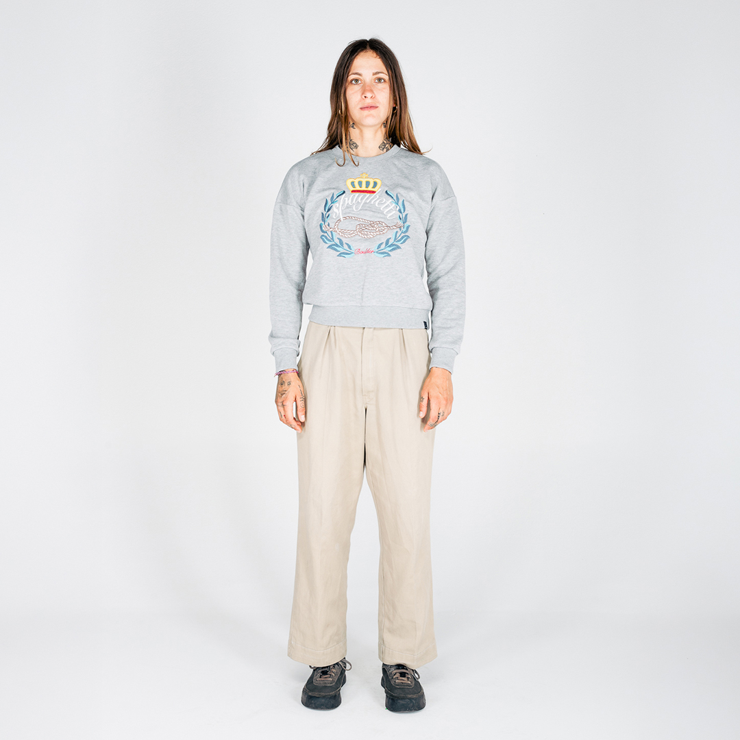 Spaghetti boulder Felpa donna PABLO'S