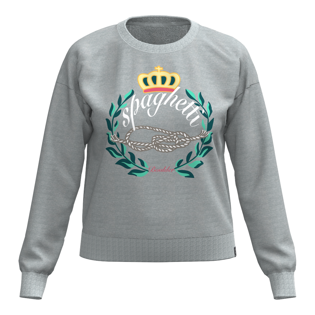 Spaghetti boulder Felpa donna PABLO'S