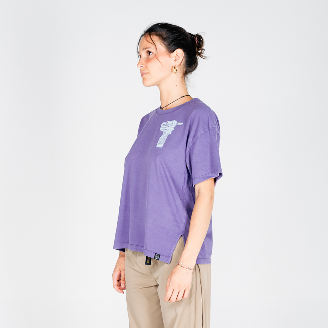 Spaghetti boulder T-shirt donna DRILL SS