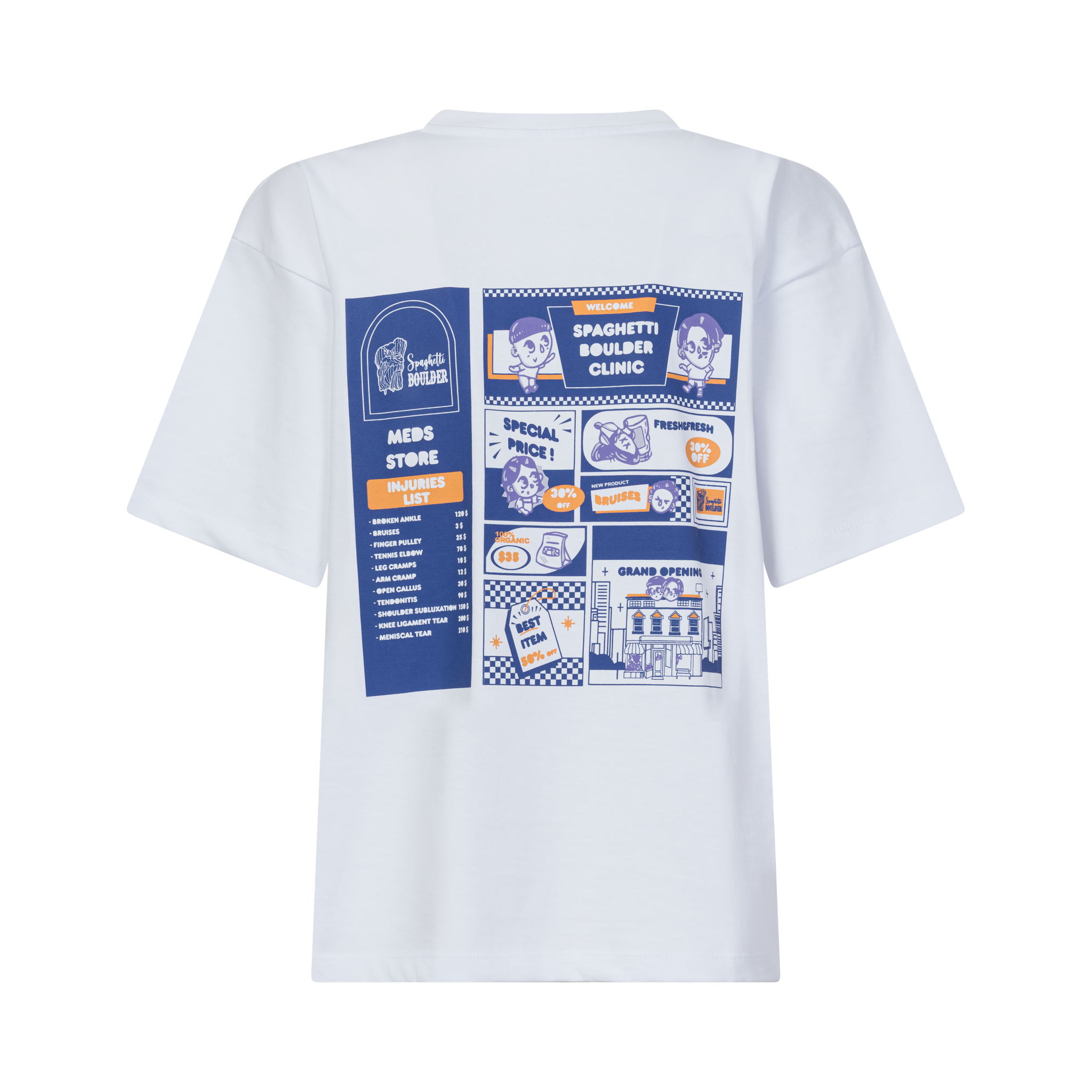 Spaghetti boulder T-shirt donna CLINIC SS