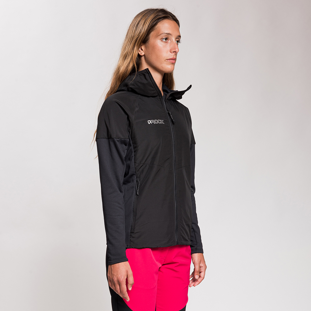 Giacca Ibrida Donna Grigia/Antracite, Poliestere 280g/m² Giacca Ibrida Donna Grigia/Antracite, Poliestere 280g/m²