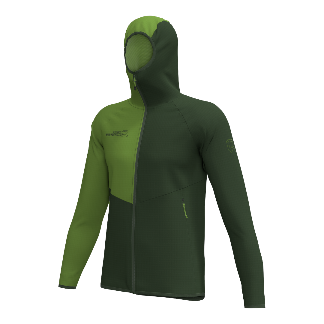 RE.ALBATROSS HOODIE FZ MAN FLEECE