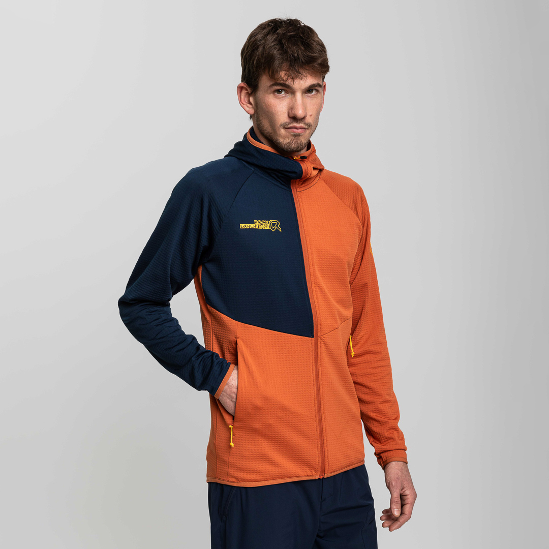 RE.ALBATROSS HOODIE FZ MAN FLEECE