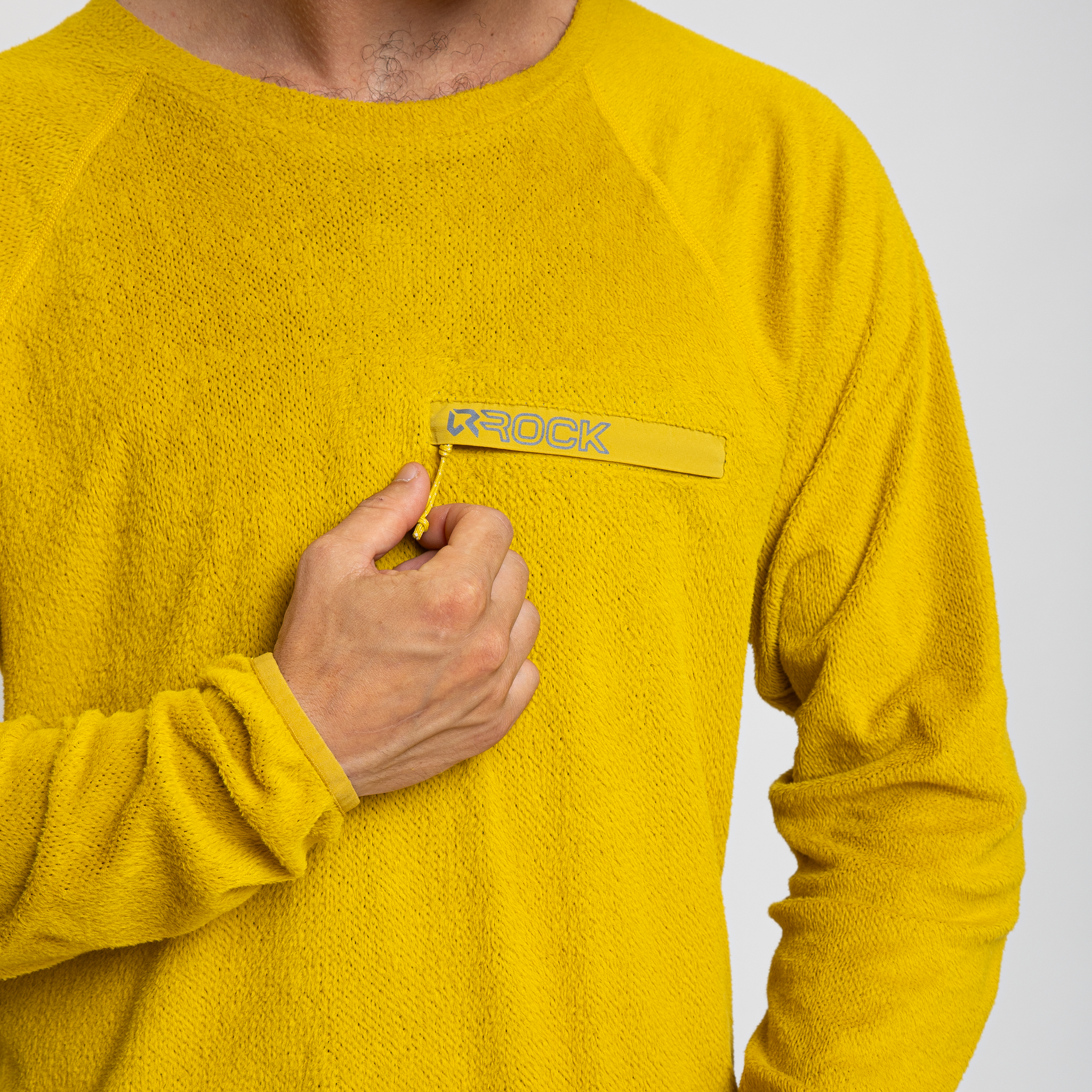 Fleece tecnico uomo BASKERVILLE CREW NECK