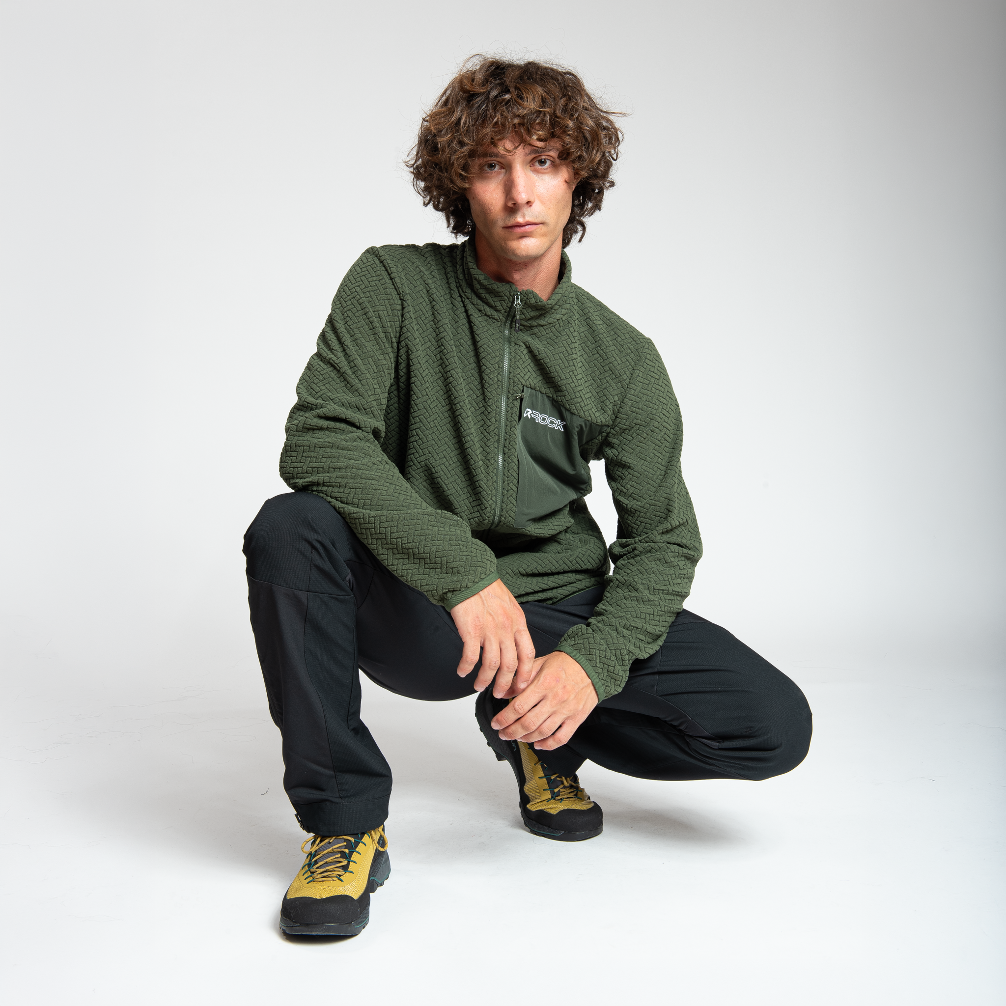Fleece tecnico uomo NIGHT CREST