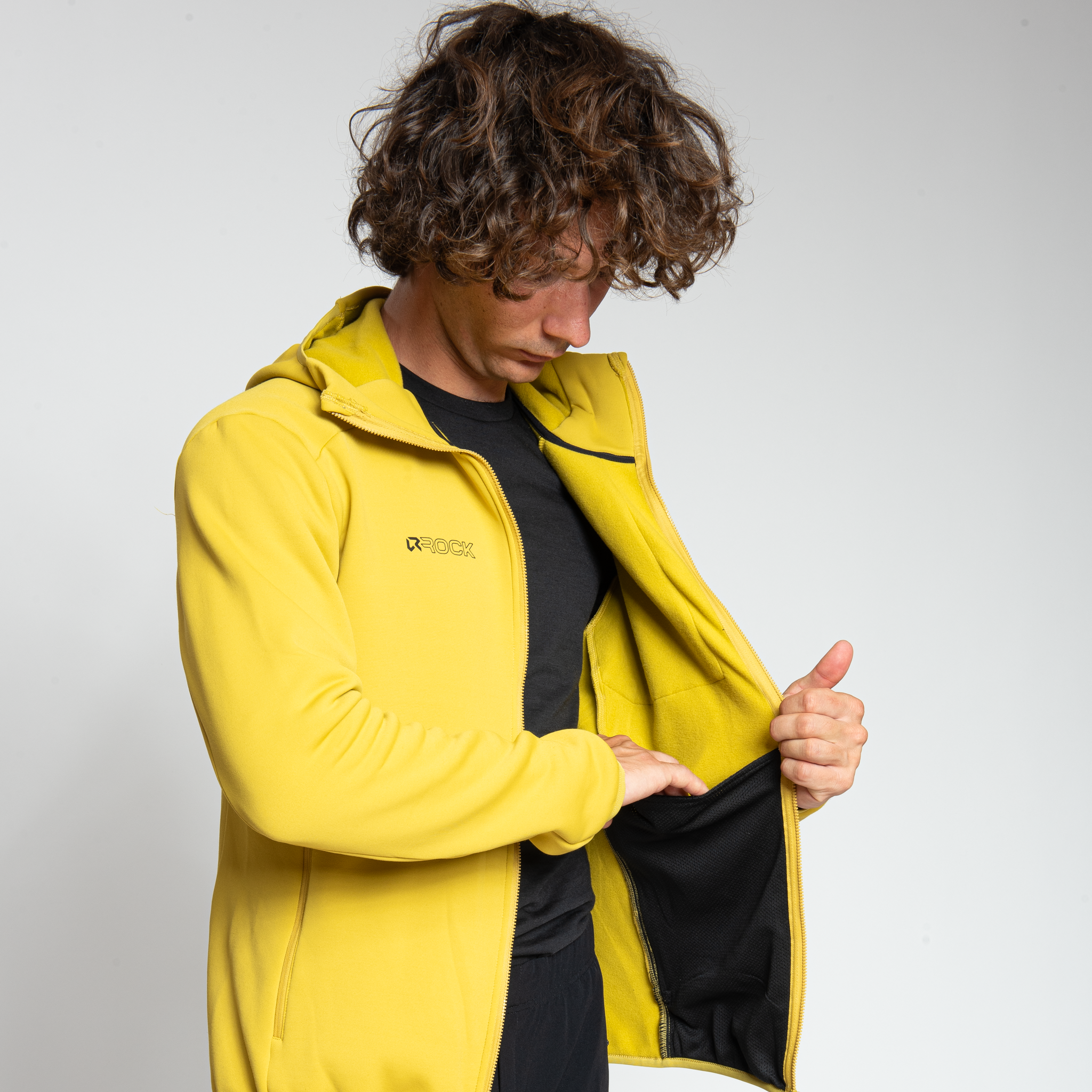 Fleece tecnico uomo ROCKBOUND