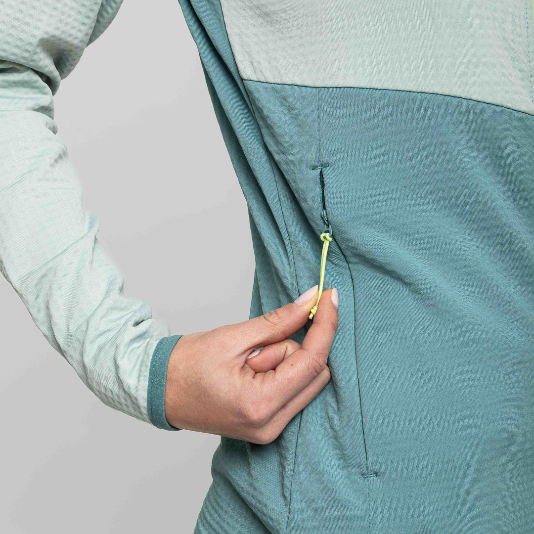 RE.ALBATROSS FZ WOMAN FLEECE