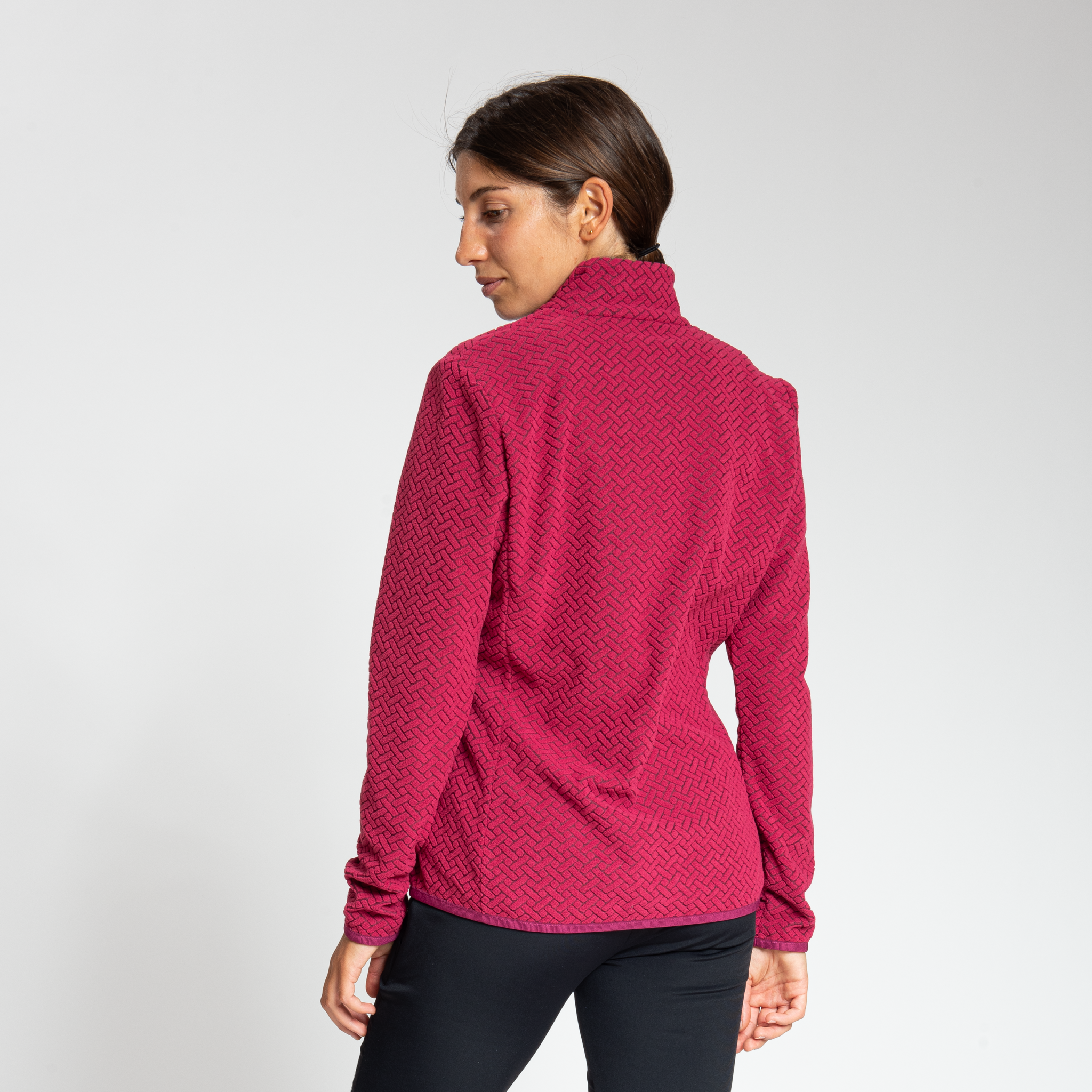 Fleece tecnico donna NIGHT CREST MOCK NECK